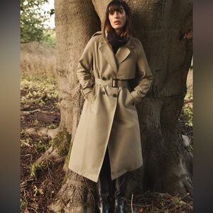 ZARA LONG TRENCH COAT